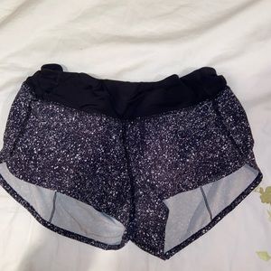 Lululemon Black Speed Shorts